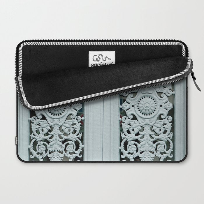 Paris Street Detail #1 Laptop Sleeve Gallery Image 2