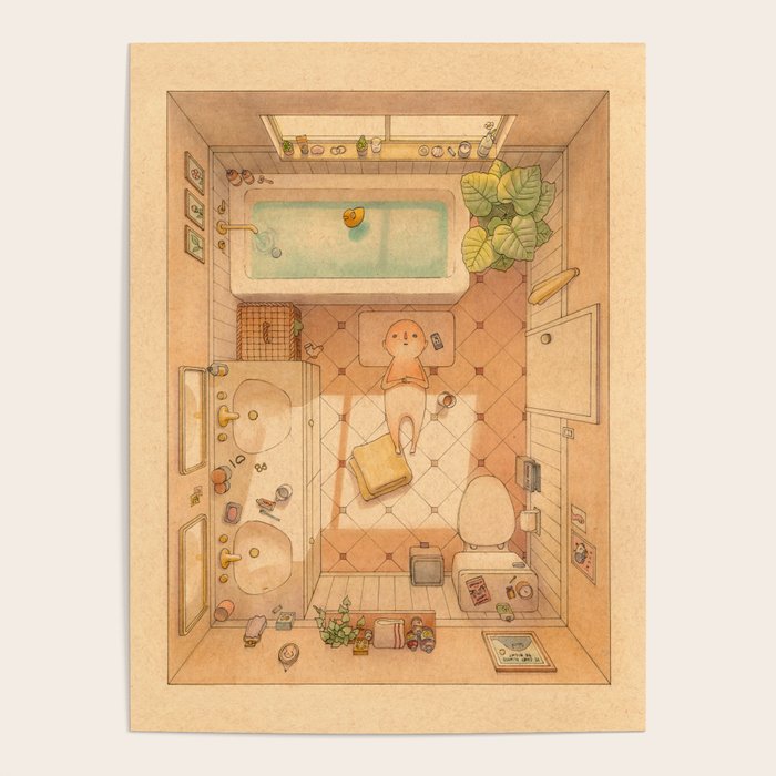 Afternoon Bath  Poster Gallery Image 4