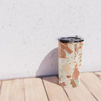 PORTLAND OREGON CITY MAP EARTH TONES Travel Mug Gallery Image 4