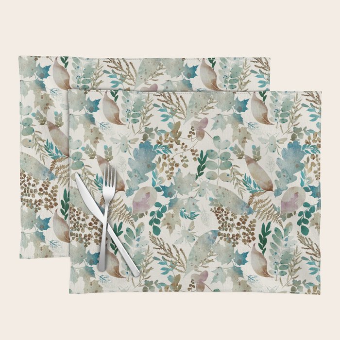 Autumn Botanical Bliss  Placemat Gallery Image 1