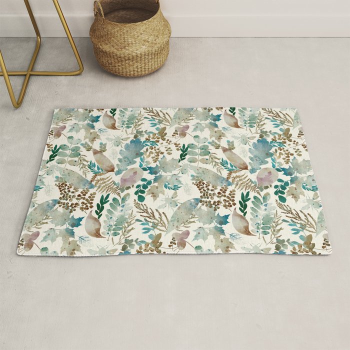 Autumn Botanical Bliss  Rug Gallery Image 1