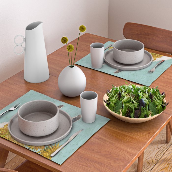 Naughty Llama and The Sunflowers Placemat Gallery Image 2