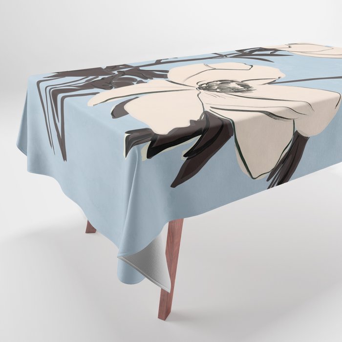 Modern Art Flowers 7 Tablecloth Gallery Image 1