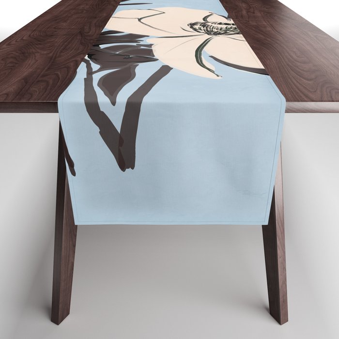Modern Art Flowers 7 Table Runner Gallery Image 1