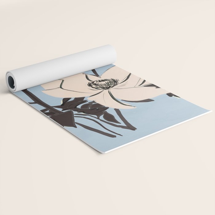 Modern Art Flowers 7 Yoga Mat Gallery Image 2