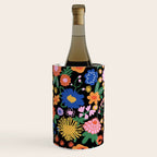 Night flowers pattern Wine Chiller Gallery Image 1
