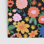 Night flowers pattern Poster Gallery Image 3