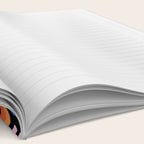 Night flowers pattern Notebook Gallery Image 2