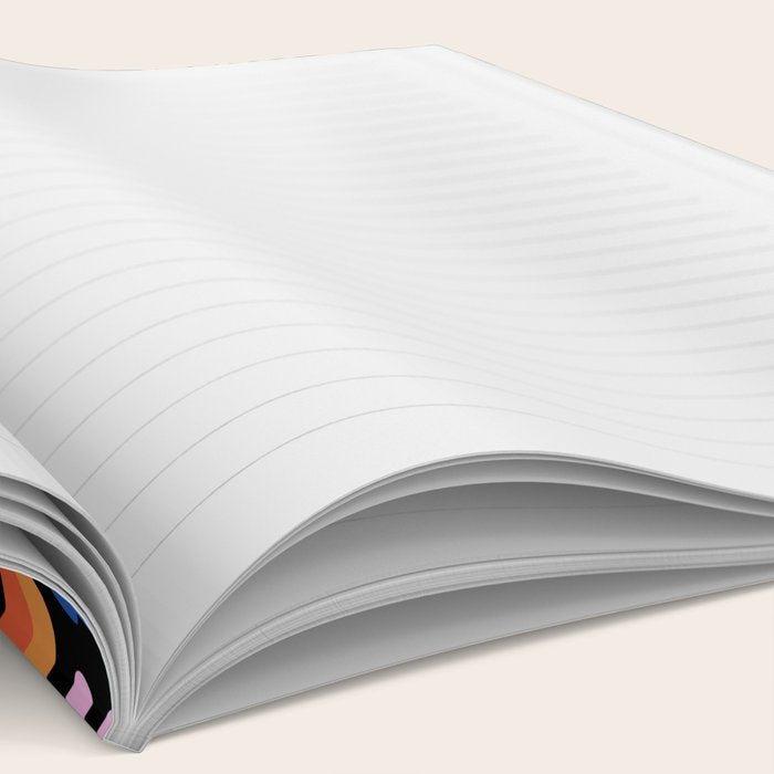 Night flowers pattern Notebook Gallery Image 2