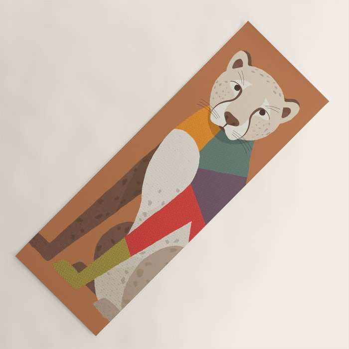 Cheetah Yoga Mat Gallery Image 1