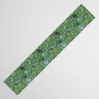 Greenish starry lunar sky Table Runner Gallery Image 3