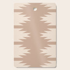Geometric Southwestern Minimalism - Neutral Natural Beige Cutting Board Gallery Image 1