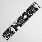 Enchanted - Enchantment - Black and White Table Runner Gallery Image 3