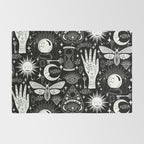 Enchanted - Enchantment - Black and White Rug Gallery Image 2