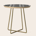 Enchanted - Enchantment - Black and White Side Table Gallery Image 1