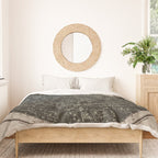 Constellations of the Northern Hemisphere on Vintage Paper Duvet Cover Gallery Image 3