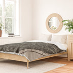 Constellations of the Northern Hemisphere on Vintage Paper Duvet Cover Gallery Image 2