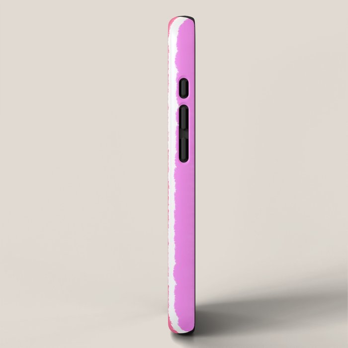 Wide Watercolour Stripes - Pink iPhone Case Gallery Image 2