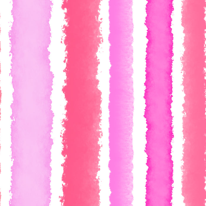 Wide Watercolour Stripes - Pink Coffee Mug Gallery Image 2