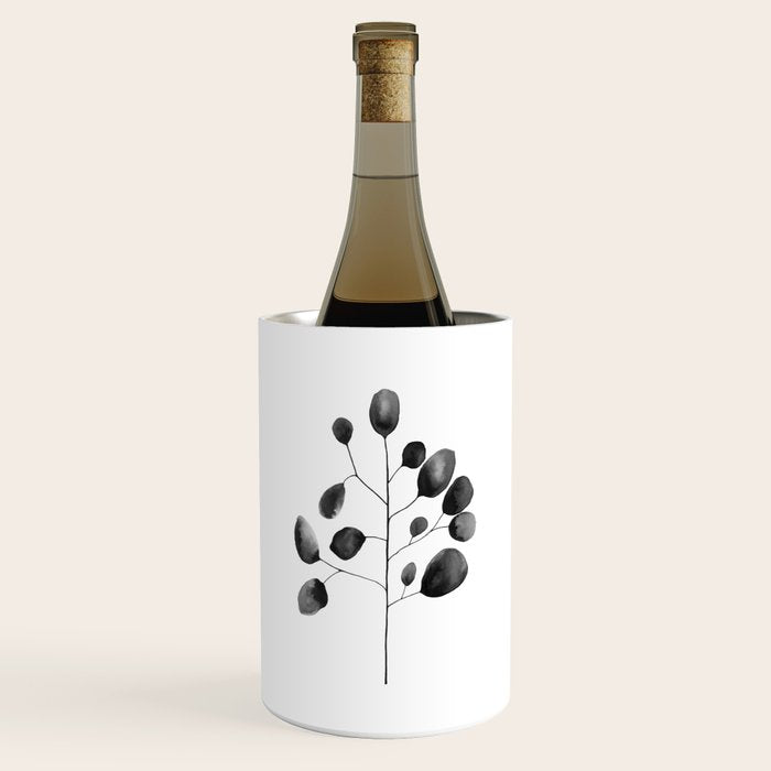 Watercolor Leaves Wine Chiller Gallery Image 1