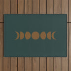 Minimal Moon Phases V Outdoor Rug Gallery Image 1