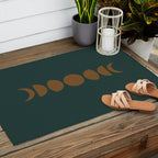 Minimal Moon Phases V Outdoor Rug Gallery Image 2