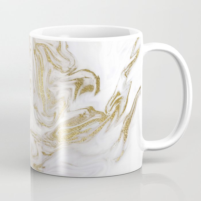 Liquid gold marble II Coffee Mug Gallery Image 1