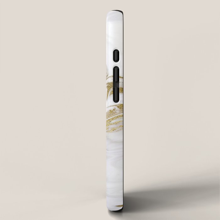 Liquid gold marble II iPhone Case Gallery Image 2