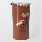Flowers 8 Travel Mug Gallery Image 3
