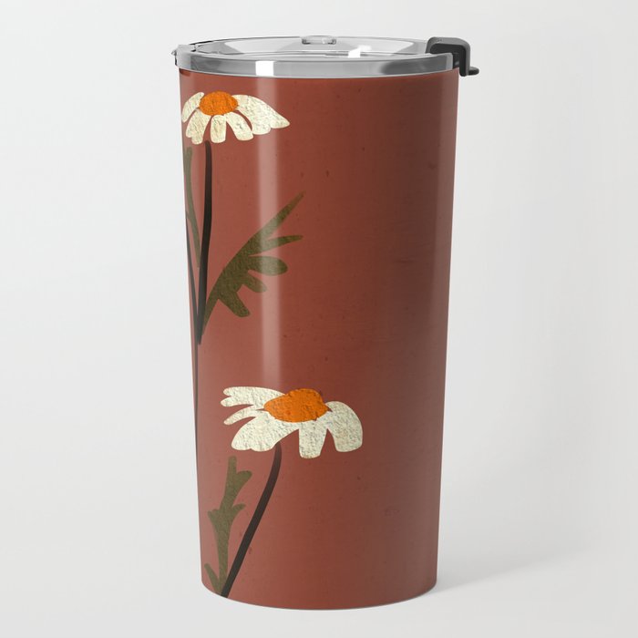 Flowers 8 Travel Mug Gallery Image 2