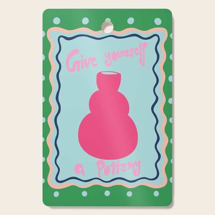 Give yourself a pottery Cutting Board Gallery Image 1