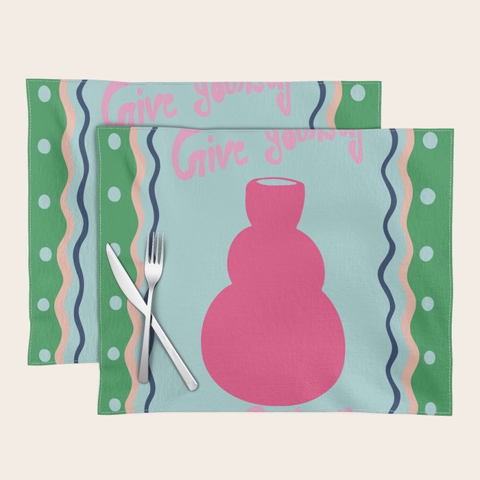 Give yourself a pottery Placemat Gallery Image 1