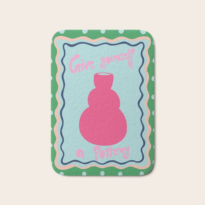 Give yourself a pottery Bath Mat Gallery Image 1