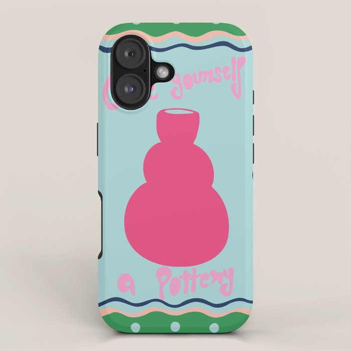 Give yourself a pottery iPhone Case Gallery Image 1