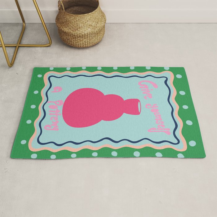Give yourself a pottery Rug Gallery Image 1