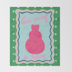 Give yourself a pottery Throw Blanket Gallery Image 2