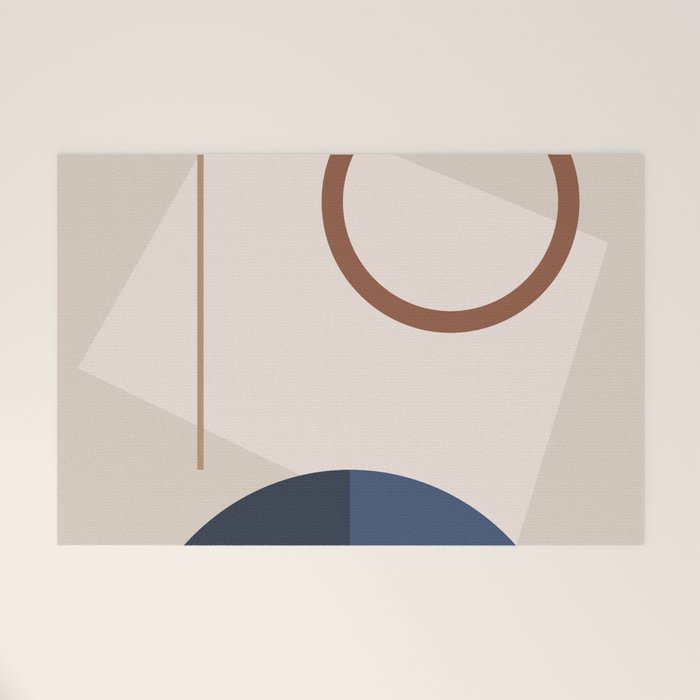 Minimal Geometric Shapes 72 Welcome Mat Gallery Image 1