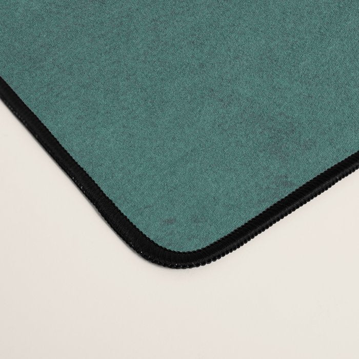 Majestic Cheetah - Bold Wildcat Design with Teal Background Desk Mat Gallery Image 4