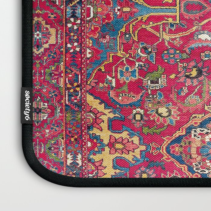 Bakhtiari West Persian Rug Print Laptop Sleeve Gallery Image 3