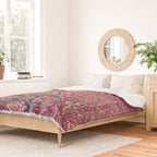 Bakhtiari West Persian Rug Print Duvet Cover Gallery Image 2