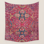 Bakhtiari West Persian Rug Print Wall Tapestry Gallery Image 4