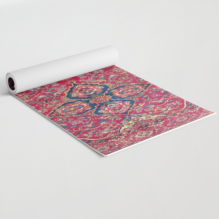 Bakhtiari West Persian Rug Print Yoga Mat Gallery Image 2