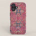 Bakhtiari West Persian Rug Print iPhone Case Gallery Image 1