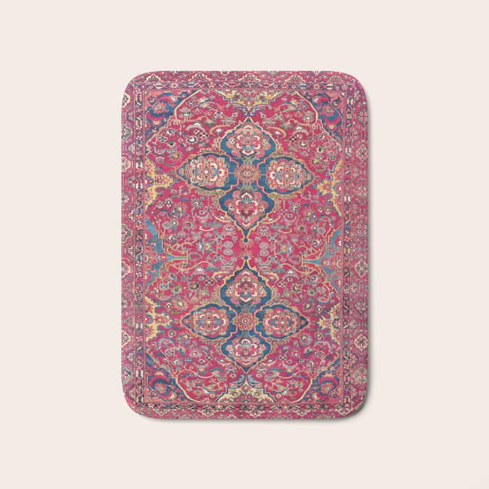 Bakhtiari West Persian Rug Print Bath Mat Gallery Image 1