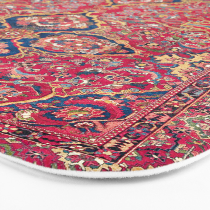 Bakhtiari West Persian Rug Print Bath Mat Gallery Image 3
