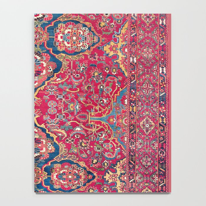 Bakhtiari West Persian Rug Print Notebook Gallery Image 4