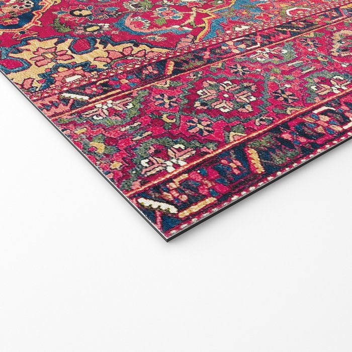 Bakhtiari West Persian Rug Print Welcome Mat Gallery Image 2