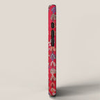 Floral Persian Rug Print With Birds And Animals iPhone Case Gallery Image 2