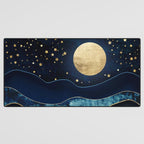 Golden Moon Desk Mat Gallery Image 3