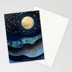 Golden Moon Stationery Card Gallery Image 2